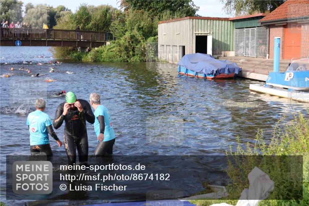 31.08.2025 - Elbe Triathlon Hamburg Luisa Fischer http://msf.ph/oto/8674182 31.08.2025 08:47:08 Schwimmen 310 meine-sportfotos.de