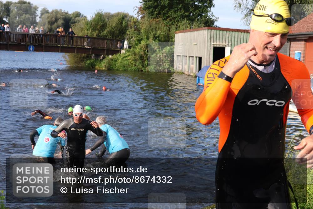 31.08.2025 - Elbe Triathlon Hamburg Luisa Fischer http://msf.ph/oto/8674332 31.08.2025 08:47:38 Schwimmen 278, 351, 357, 366, 371 meine-sportfotos.de