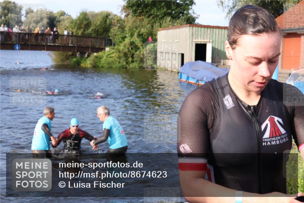 31.08.2025 - Elbe Triathlon Hamburg Luisa Fischer http://msf.ph/oto/8674623 31.08.2025 08:48:15 Schwimmen 299, 329, 365 meine-sportfotos.de