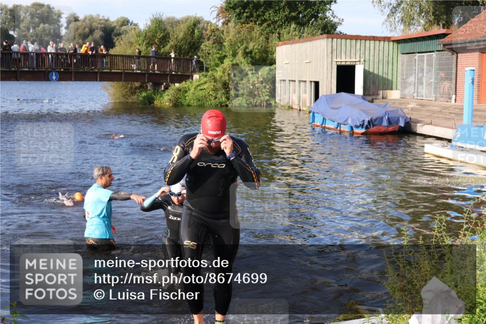 31.08.2025 - Elbe Triathlon Hamburg Luisa Fischer http://msf.ph/oto/8674699 31.08.2025 08:49:28 Schwimmen 173, 294 meine-sportfotos.de