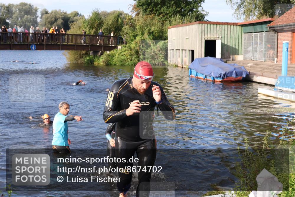 31.08.2025 - Elbe Triathlon Hamburg Luisa Fischer http://msf.ph/oto/8674702 31.08.2025 08:49:29 Schwimmen 173, 294 meine-sportfotos.de