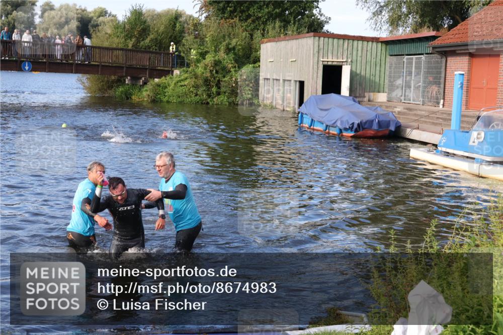 31.08.2025 - Elbe Triathlon Hamburg Luisa Fischer http://msf.ph/oto/8674983 31.08.2025 08:53:25 Schwimmen 455 meine-sportfotos.de