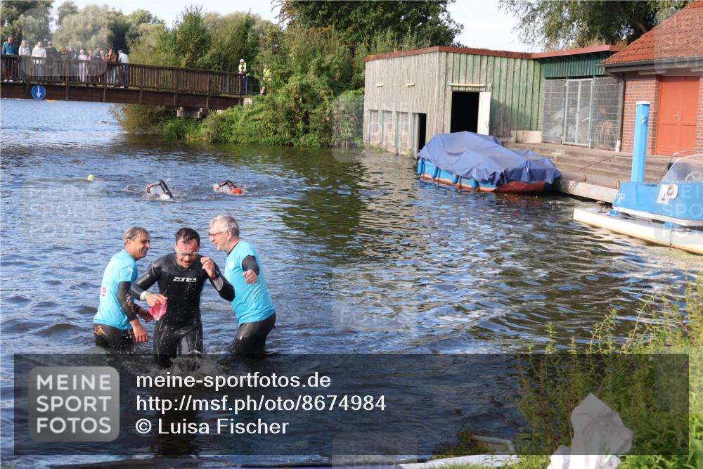 31.08.2025 - Elbe Triathlon Hamburg Luisa Fischer http://msf.ph/oto/8674984 31.08.2025 08:53:25 Schwimmen 455 meine-sportfotos.de