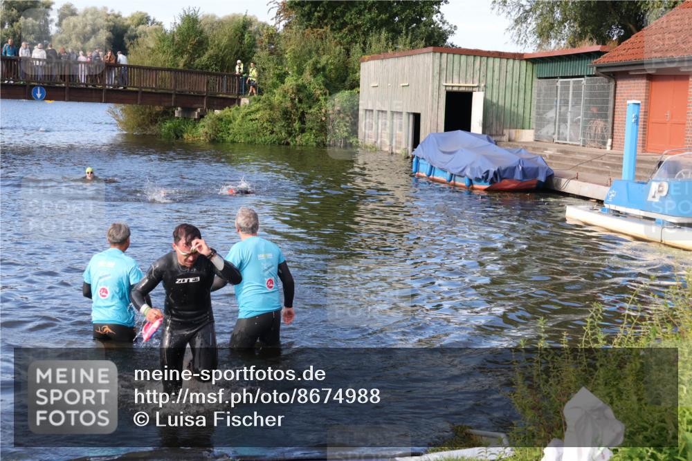 31.08.2025 - Elbe Triathlon Hamburg Luisa Fischer http://msf.ph/oto/8674988 31.08.2025 08:53:26 Schwimmen 455 meine-sportfotos.de