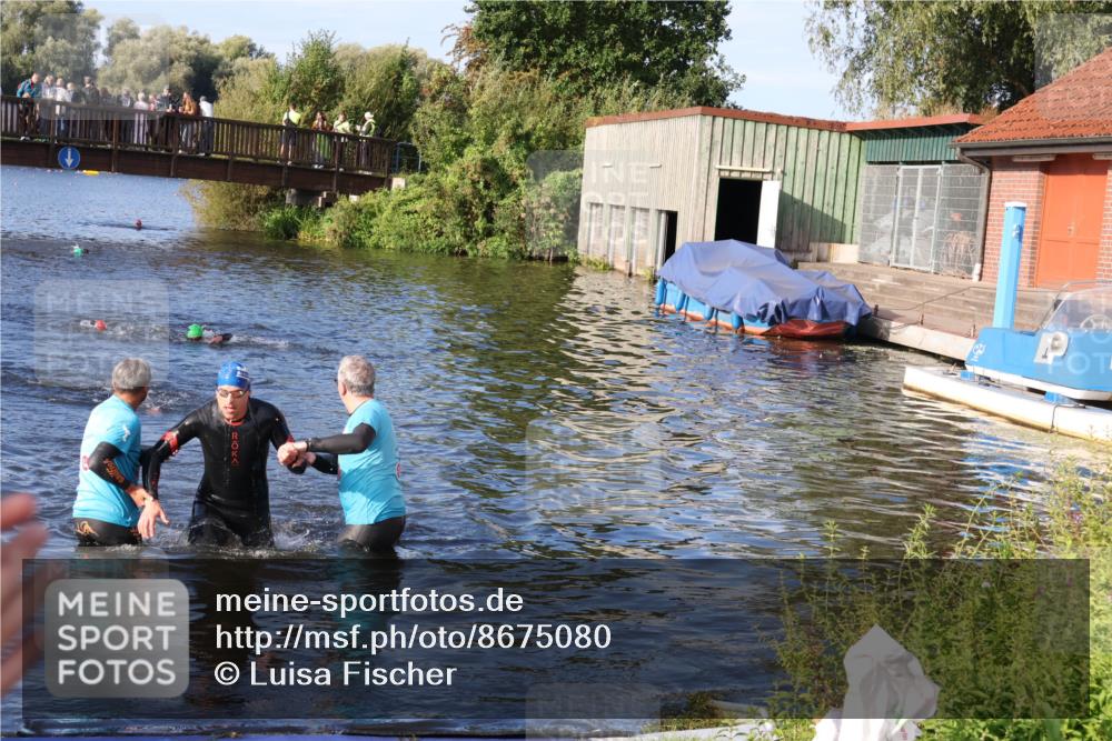 31.08.2025 - Elbe Triathlon Hamburg Luisa Fischer http://msf.ph/oto/8675080 31.08.2025 08:54:33 Schwimmen 539 meine-sportfotos.de