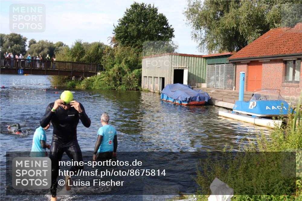 31.08.2025 - Elbe Triathlon Hamburg Luisa Fischer http://msf.ph/oto/8675814 31.08.2025 09:00:57 Schwimmen 414 meine-sportfotos.de