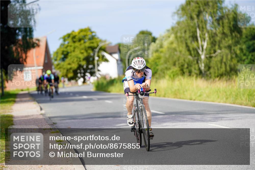 31.08.2025 - Elbe Triathlon Hamburg Michael Burmester http://msf.ph/oto/8675855 31.08.2025 10:21:46 Radfahren 764, 788, 895, 900, 1001 meine-sportfotos.de