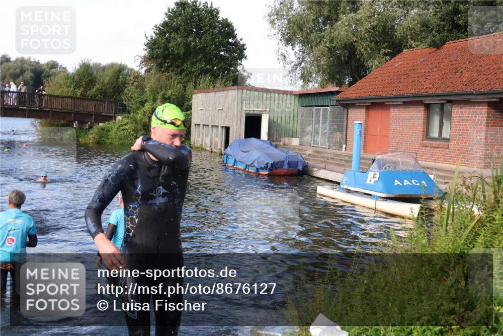31.08.2025 - Elbe Triathlon Hamburg Luisa Fischer http://msf.ph/oto/8676127 31.08.2025 09:04:59 Schwimmen 504, 630 meine-sportfotos.de