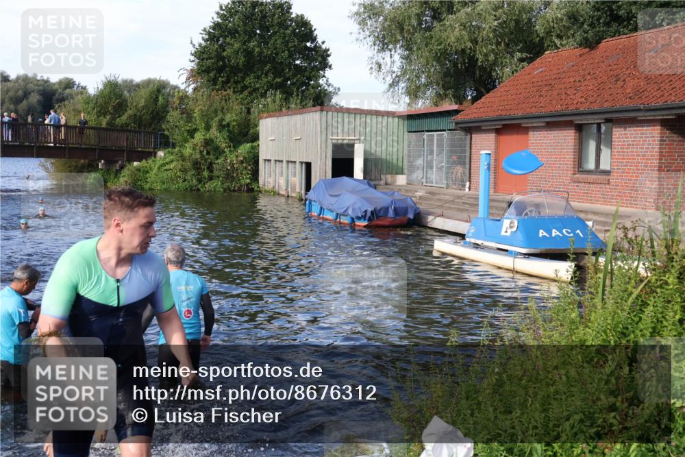31.08.2025 - Elbe Triathlon Hamburg Luisa Fischer http://msf.ph/oto/8676312 31.08.2025 09:06:46 Schwimmen 474, 531 meine-sportfotos.de