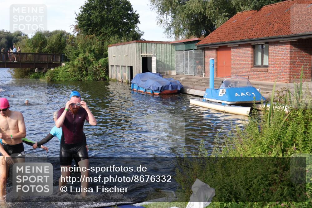 31.08.2025 - Elbe Triathlon Hamburg Luisa Fischer http://msf.ph/oto/8676332 31.08.2025 09:07:00 Schwimmen 391, 508, 526 meine-sportfotos.de