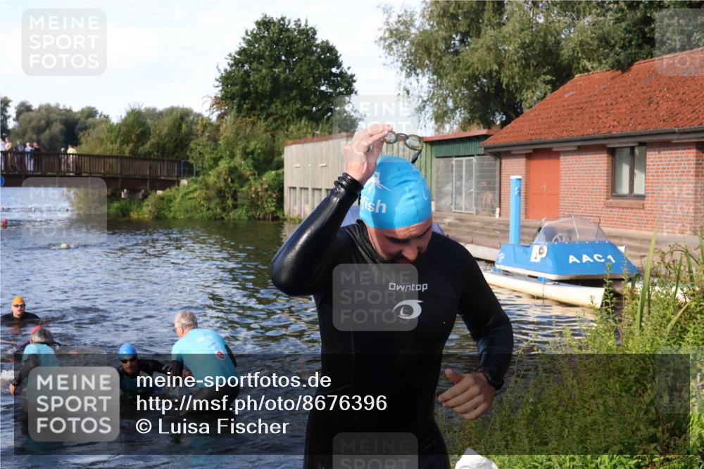 31.08.2025 - Elbe Triathlon Hamburg Luisa Fischer http://msf.ph/oto/8676396 31.08.2025 09:07:29 Schwimmen 388, 402, 405, 618 meine-sportfotos.de