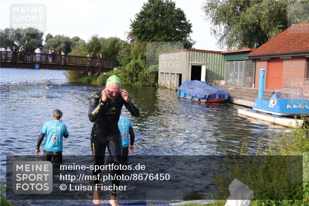 31.08.2025 - Elbe Triathlon Hamburg Luisa Fischer http://msf.ph/oto/8676450 31.08.2025 09:07:58 Schwimmen 602 meine-sportfotos.de