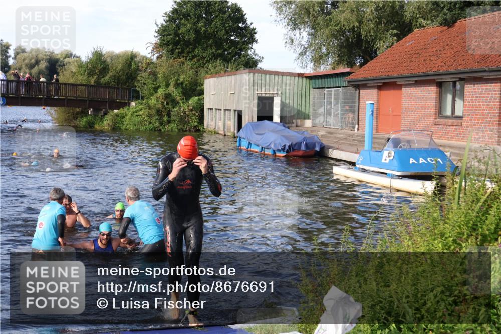 31.08.2025 - Elbe Triathlon Hamburg Luisa Fischer http://msf.ph/oto/8676691 31.08.2025 09:10:10 Schwimmen 432, 473, 478, 658 meine-sportfotos.de