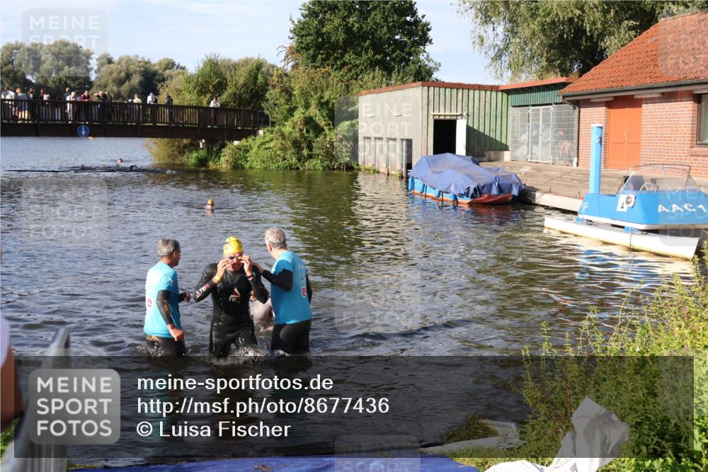 31.08.2025 - Elbe Triathlon Hamburg Luisa Fischer http://msf.ph/oto/8677436 31.08.2025 09:16:55 Schwimmen 569, 773 meine-sportfotos.de