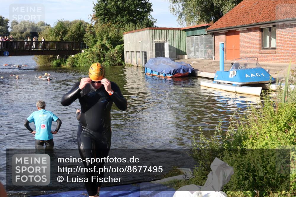 31.08.2025 - Elbe Triathlon Hamburg Luisa Fischer http://msf.ph/oto/8677495 31.08.2025 09:17:24 Schwimmen 609 meine-sportfotos.de