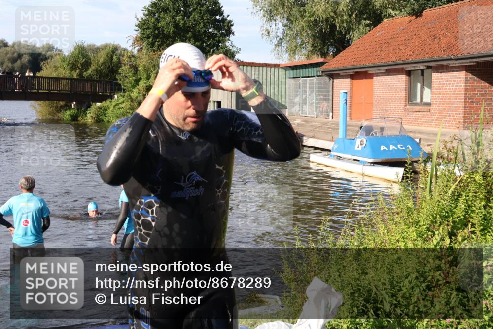 31.08.2025 - Elbe Triathlon Hamburg Luisa Fischer http://msf.ph/oto/8678289 31.08.2025 09:24:00 Schwimmen 701, 703, 775 meine-sportfotos.de