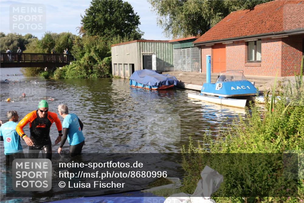 31.08.2025 - Elbe Triathlon Hamburg Luisa Fischer http://msf.ph/oto/8680996 31.08.2025 09:28:12 Schwimmen 673 meine-sportfotos.de