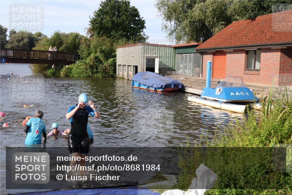 31.08.2025 - Elbe Triathlon Hamburg Luisa Fischer http://msf.ph/oto/8681984 31.08.2025 09:37:09 Schwimmen 783, 799, 931 meine-sportfotos.de