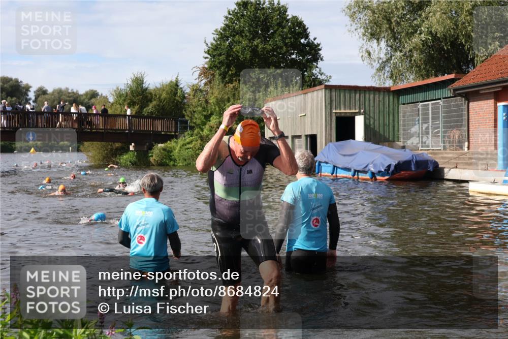 31.08.2025 - Elbe Triathlon Hamburg Luisa Fischer http://msf.ph/oto/8684824 31.08.2025 10:31:31 Schwimmen 1344 meine-sportfotos.de