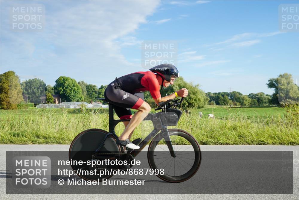31.08.2025 - Elbe Triathlon Hamburg Michael Burmester http://msf.ph/oto/8687998 31.08.2025 08:39:20 Radfahren 191, 200, 209, 232, 238 meine-sportfotos.de