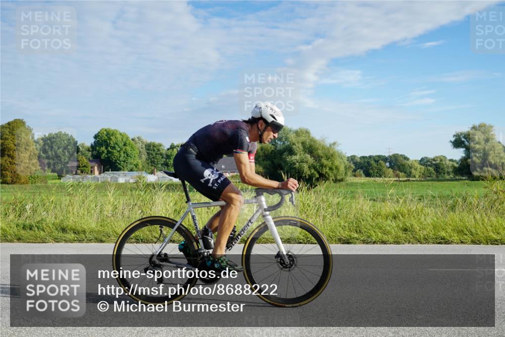 31.08.2025 - Elbe Triathlon Hamburg Michael Burmester http://msf.ph/oto/8688222 31.08.2025 08:53:18 Radfahren 172, 343 meine-sportfotos.de