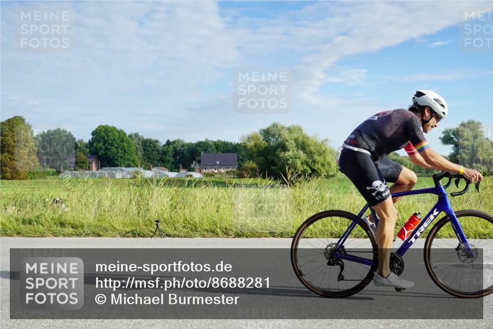 31.08.2025 - Elbe Triathlon Hamburg Michael Burmester http://msf.ph/oto/8688281 31.08.2025 08:54:59 Radfahren 167, 182, 264, 275 meine-sportfotos.de