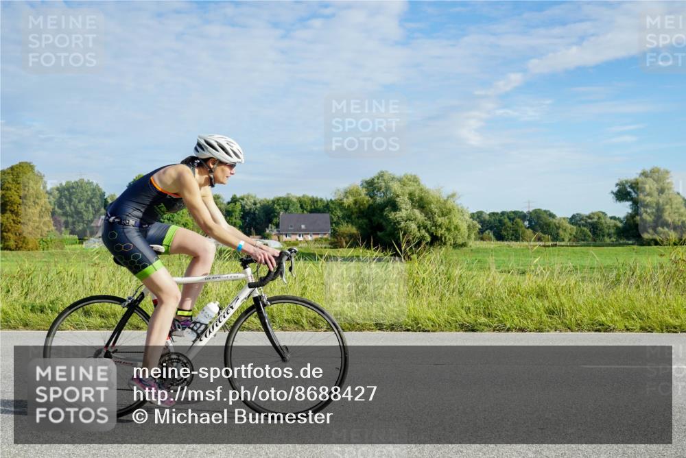 31.08.2025 - Elbe Triathlon Hamburg Michael Burmester http://msf.ph/oto/8688427 31.08.2025 08:58:41 Radfahren 287 meine-sportfotos.de