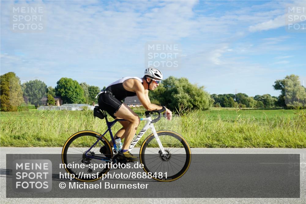 31.08.2025 - Elbe Triathlon Hamburg Michael Burmester http://msf.ph/oto/8688481 31.08.2025 08:59:56 Radfahren 192, 443 meine-sportfotos.de
