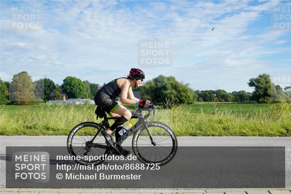31.08.2025 - Elbe Triathlon Hamburg Michael Burmester http://msf.ph/oto/8688725 31.08.2025 09:08:07 Radfahren 288, 439, 540 meine-sportfotos.de