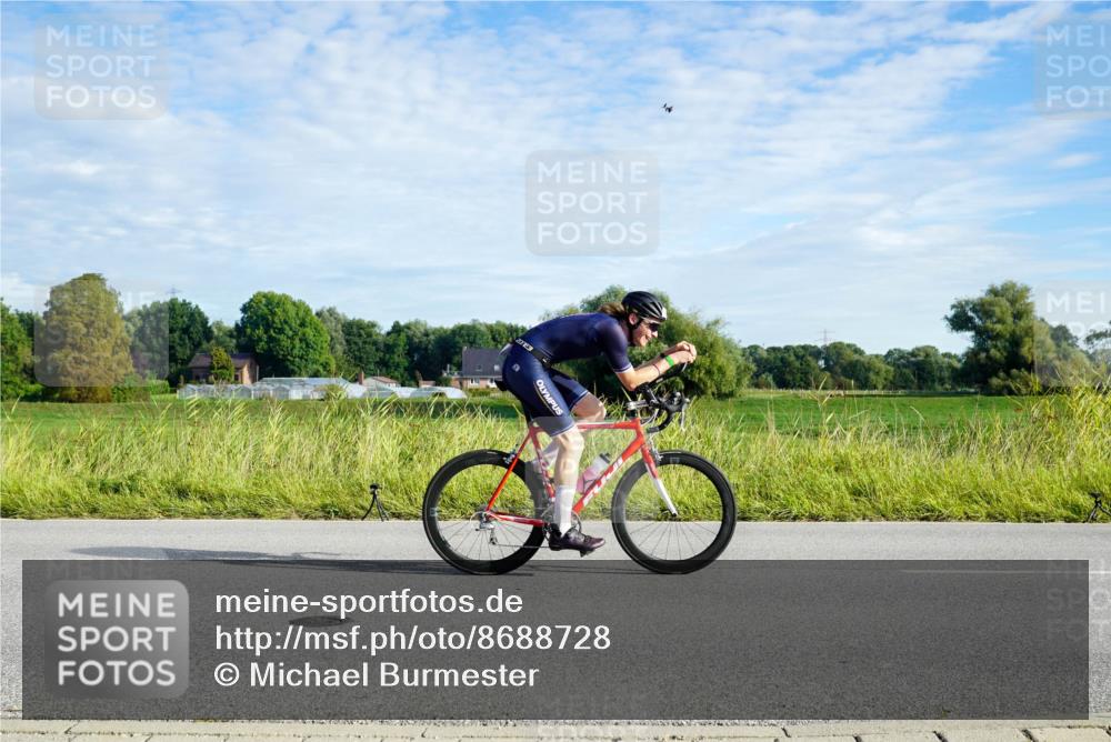 31.08.2025 - Elbe Triathlon Hamburg Michael Burmester http://msf.ph/oto/8688728 31.08.2025 09:08:09 Radfahren 288, 439, 540 meine-sportfotos.de