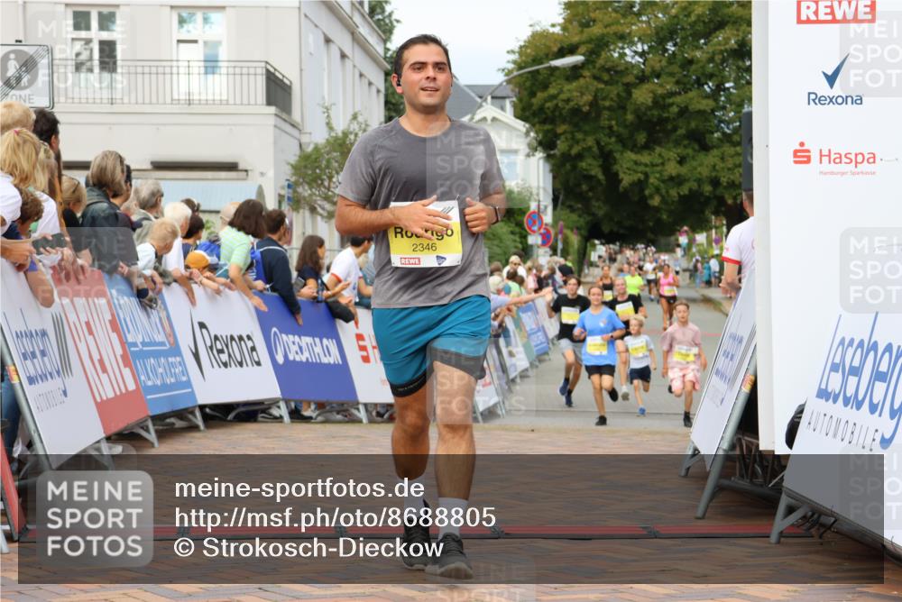 31.08.2025 - 21. Blankeneser Heldenlauf Strokosch-Dieckow http://msf.ph/oto/8688805 31.08.2025 10:28:48 Ziel 2346, 2697, 2700, 2387 meine-sportfotos.de