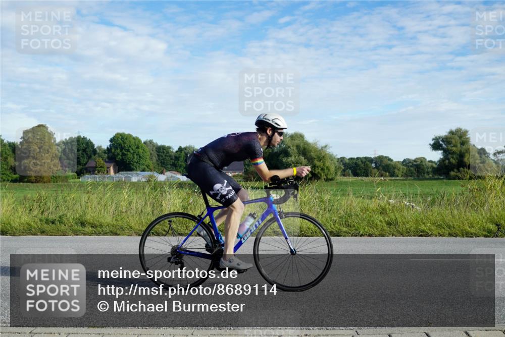 31.08.2025 - Elbe Triathlon Hamburg Michael Burmester http://msf.ph/oto/8689114 31.08.2025 09:16:16 Radfahren 170, 285, 310 meine-sportfotos.de
