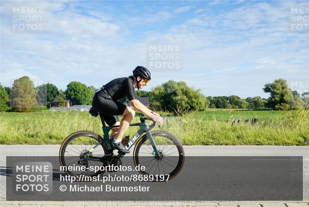 31.08.2025 - Elbe Triathlon Hamburg Michael Burmester http://msf.ph/oto/8689197 31.08.2025 09:18:36 Radfahren 189, 416, 510, 547, 618 meine-sportfotos.de