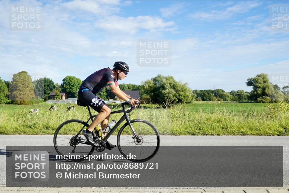 31.08.2025 - Elbe Triathlon Hamburg Michael Burmester http://msf.ph/oto/8689721 31.08.2025 09:27:36 Radfahren 269, 321, 354, 496, 623 meine-sportfotos.de