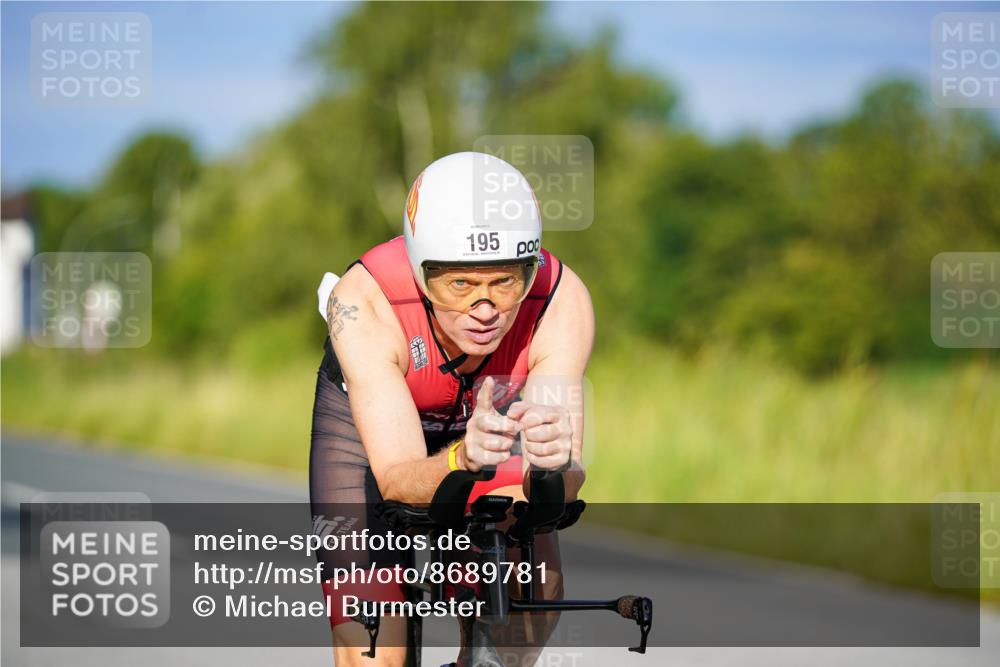 31.08.2025 - Elbe Triathlon Hamburg Michael Burmester http://msf.ph/oto/8689781 31.08.2025 08:43:38 Radfahren 195 meine-sportfotos.de