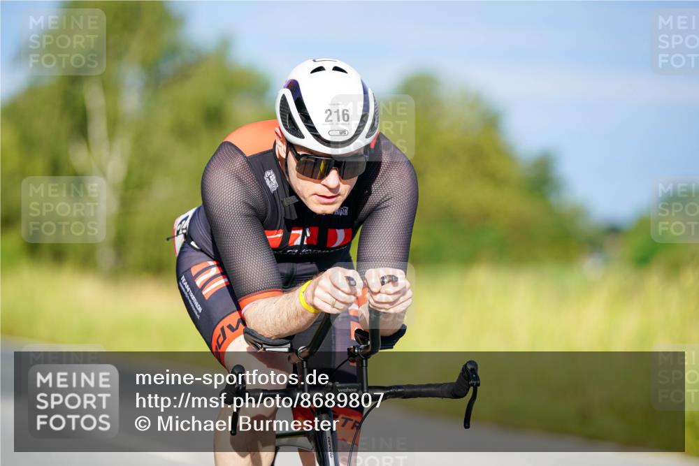 31.08.2025 - Elbe Triathlon Hamburg Michael Burmester http://msf.ph/oto/8689807 31.08.2025 08:43:58 Radfahren 199, 216 meine-sportfotos.de