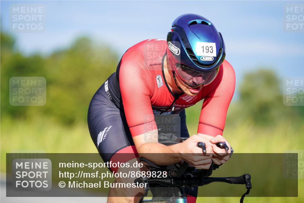 31.08.2025 - Elbe Triathlon Hamburg Michael Burmester http://msf.ph/oto/8689828 31.08.2025 08:44:31 Radfahren 193 meine-sportfotos.de