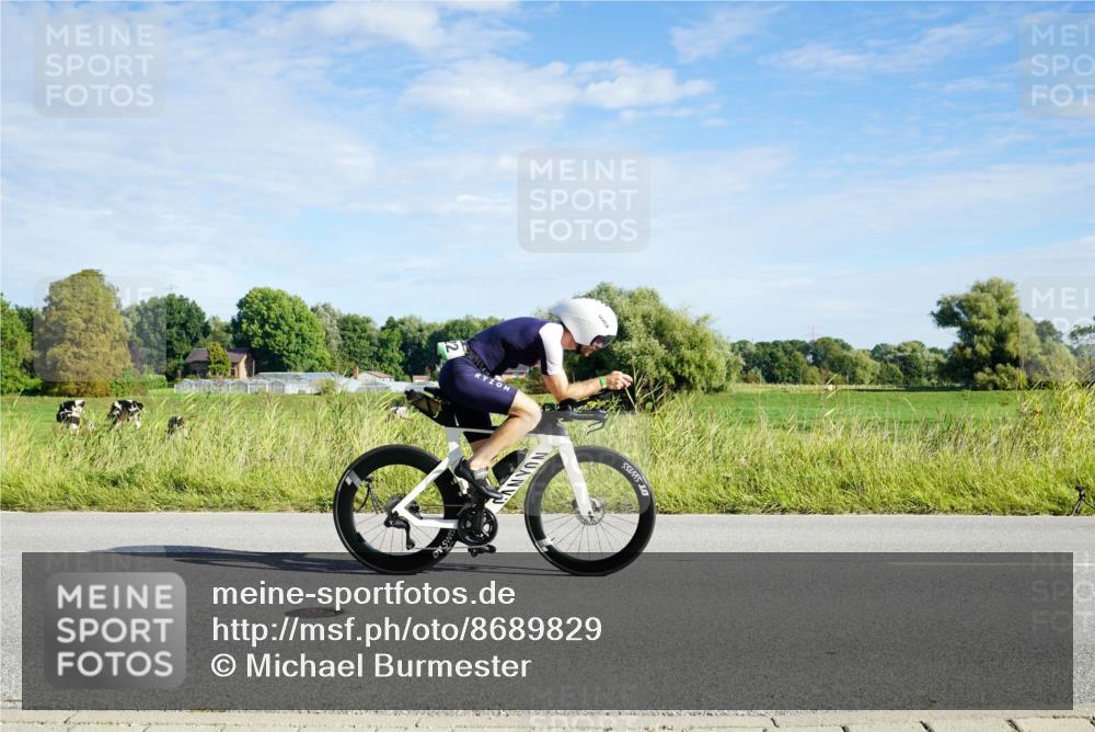 31.08.2025 - Elbe Triathlon Hamburg Michael Burmester http://msf.ph/oto/8689829 31.08.2025 09:29:35 Radfahren 286, 419, 522, 598 meine-sportfotos.de