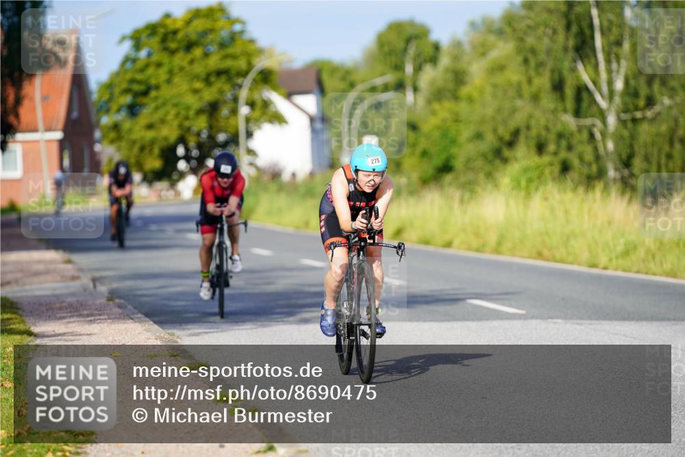 31.08.2025 - Elbe Triathlon Hamburg Michael Burmester http://msf.ph/oto/8690475 31.08.2025 08:55:04 Radfahren 169, 264, 275 meine-sportfotos.de