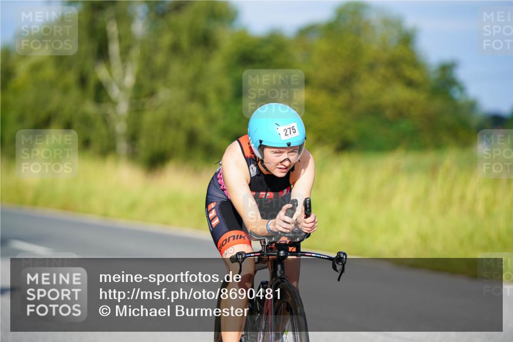 31.08.2025 - Elbe Triathlon Hamburg Michael Burmester http://msf.ph/oto/8690481 31.08.2025 08:55:05 Radfahren 169, 264, 275 meine-sportfotos.de