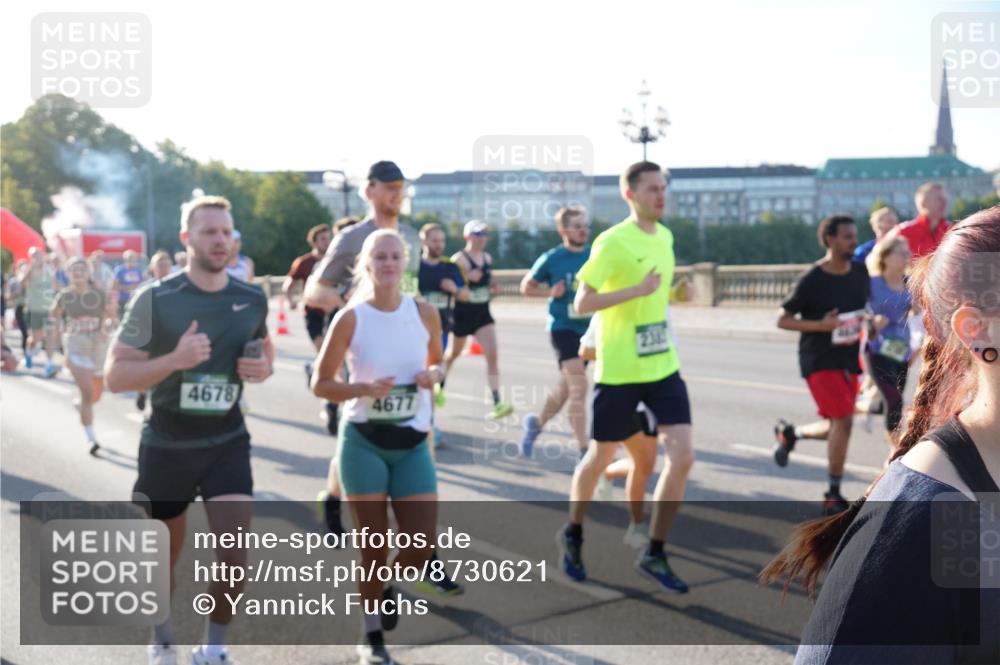 07.09.2025 - BARMER Alsterlauf Yannick Fuchs http://msf.ph/oto/8730621 07.09.2025 08:59:18 Laufen 4678, 4677, 230 meine-sportfotos.de