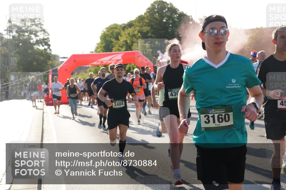 07.09.2025 - BARMER Alsterlauf Yannick Fuchs http://msf.ph/oto/8730884 07.09.2025 09:00:03 Laufen 430, 2484, 36, 3160, 45 meine-sportfotos.de