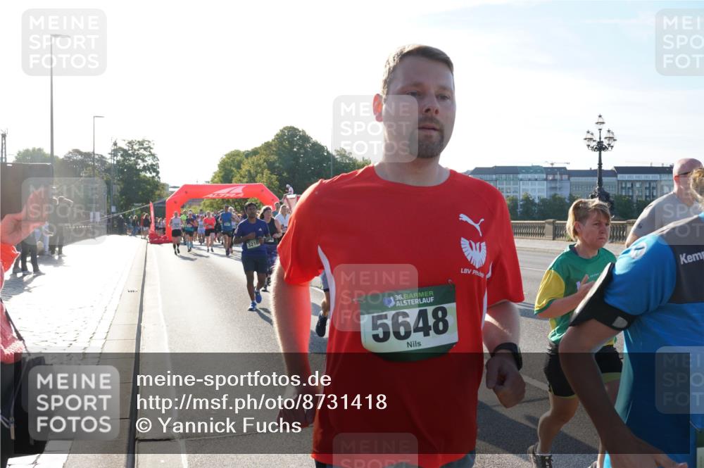 07.09.2025 - BARMER Alsterlauf Yannick Fuchs http://msf.ph/oto/8731418 07.09.2025 09:01:31 Laufen 3210, 36, 5648 meine-sportfotos.de