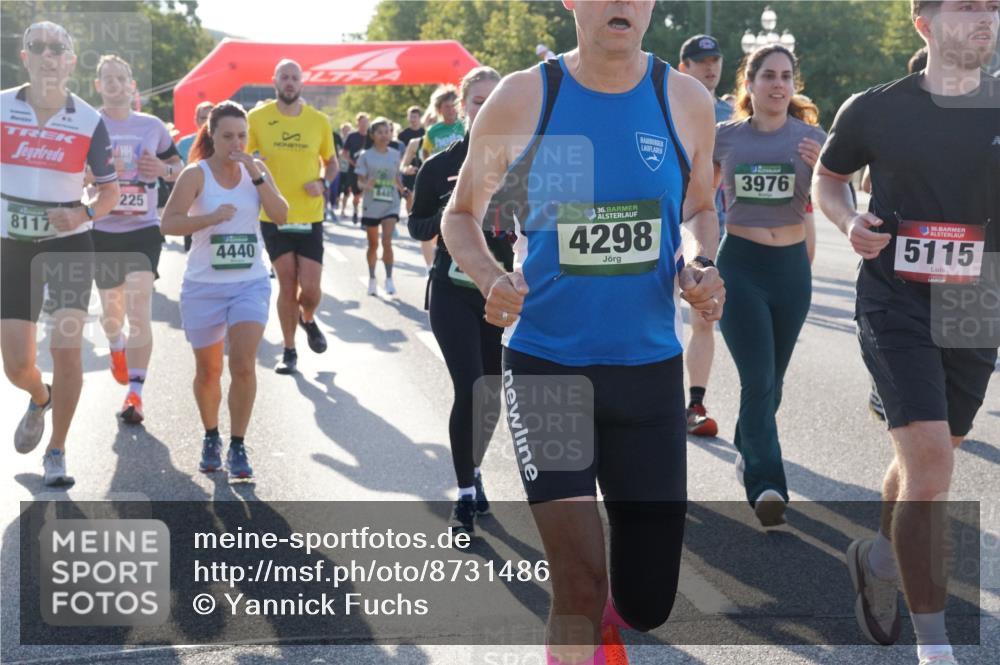 07.09.2025 - BARMER Alsterlauf Yannick Fuchs http://msf.ph/oto/8731486 07.09.2025 09:01:42 Laufen 8117, 225, 3976, 4440, 36, 4298, 36, 5115 meine-sportfotos.de