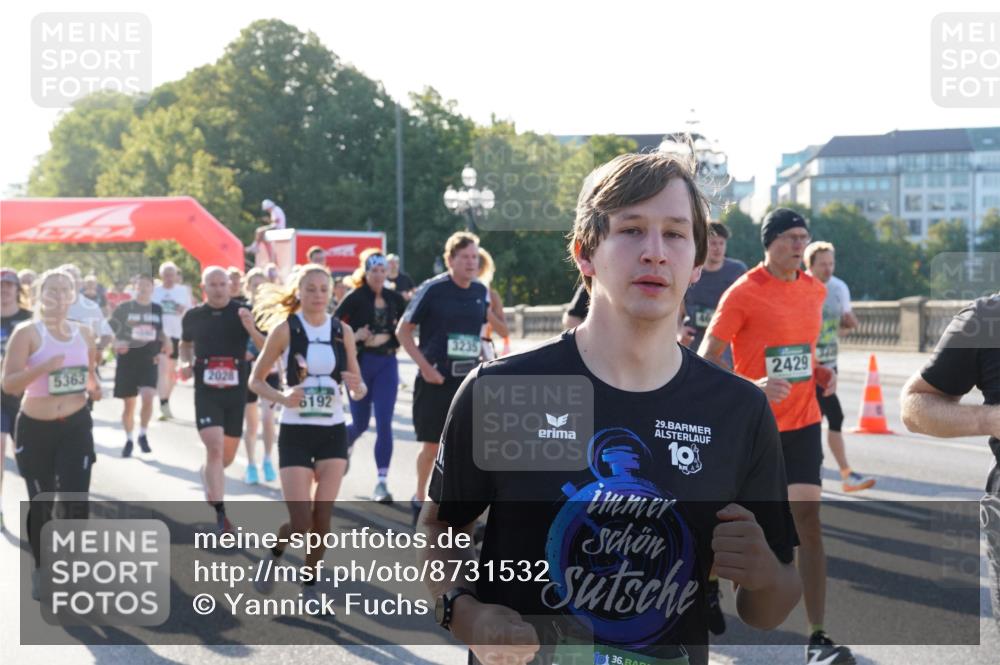 07.09.2025 - BARMER Alsterlauf Yannick Fuchs http://msf.ph/oto/8731532 07.09.2025 09:01:49 Laufen 5363, 2028, 6192, 29, 10, 10, 36, 2429 meine-sportfotos.de
