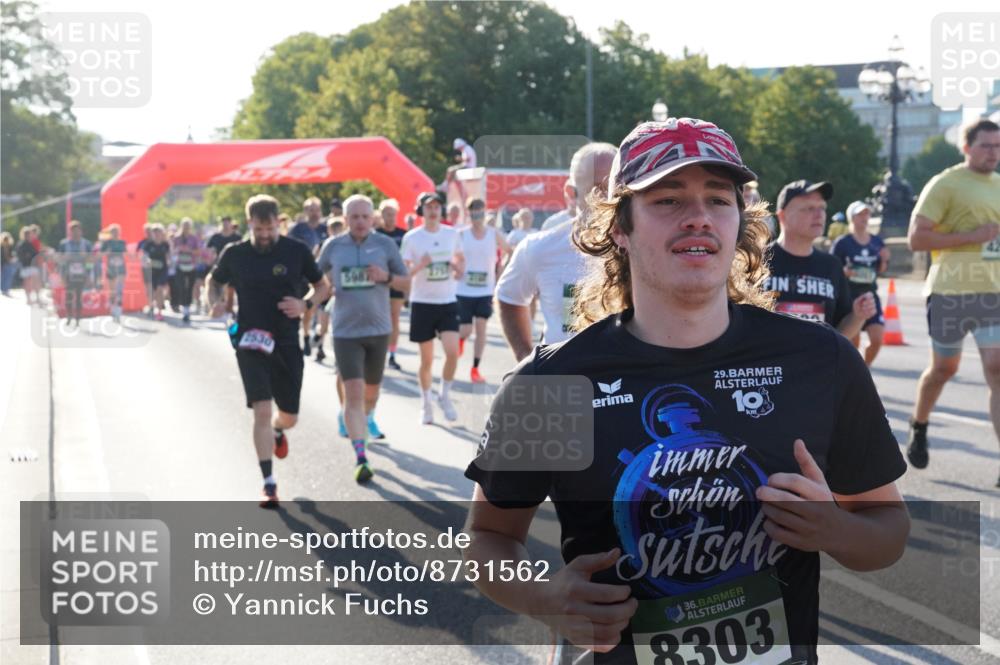 07.09.2025 - BARMER Alsterlauf Yannick Fuchs http://msf.ph/oto/8731562 07.09.2025 09:01:52 Laufen 29, 10, 36, 8303 meine-sportfotos.de
