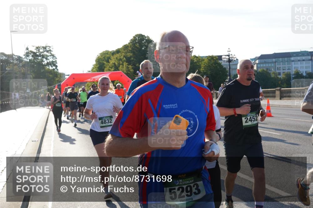 07.09.2025 - BARMER Alsterlauf Yannick Fuchs http://msf.ph/oto/8731698 07.09.2025 09:02:10 Laufen 2892, 4832, 36, 5293, 2452 meine-sportfotos.de