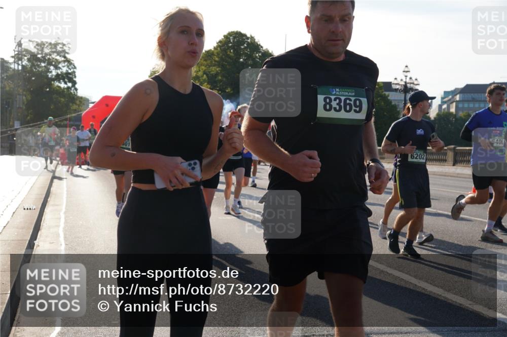07.09.2025 - BARMER Alsterlauf Yannick Fuchs http://msf.ph/oto/8732220 07.09.2025 09:03:29 Laufen 36, 8369, 6202, 5406 meine-sportfotos.de