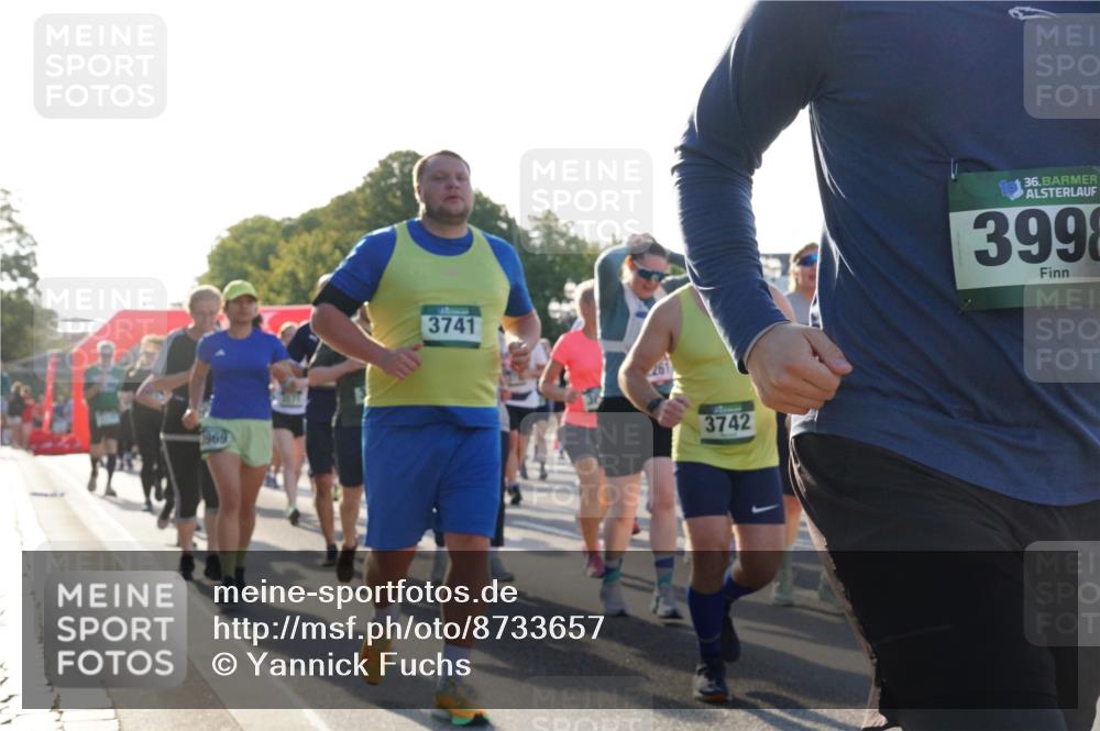 07.09.2025 - BARMER Alsterlauf Yannick Fuchs http://msf.ph/oto/8733657 07.09.2025 09:07:09 Laufen 1969, 3741, 3742, 36, 3998 meine-sportfotos.de
