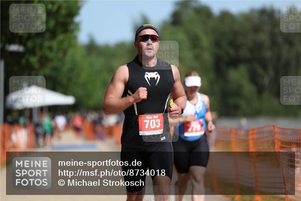 07.09.2025 - 19. Norderstedt Triathlon Michael Strokosch http://msf.ph/oto/8734018 07.09.2025 12:15:48 Laufen 703, 779, 1217 meine-sportfotos.de